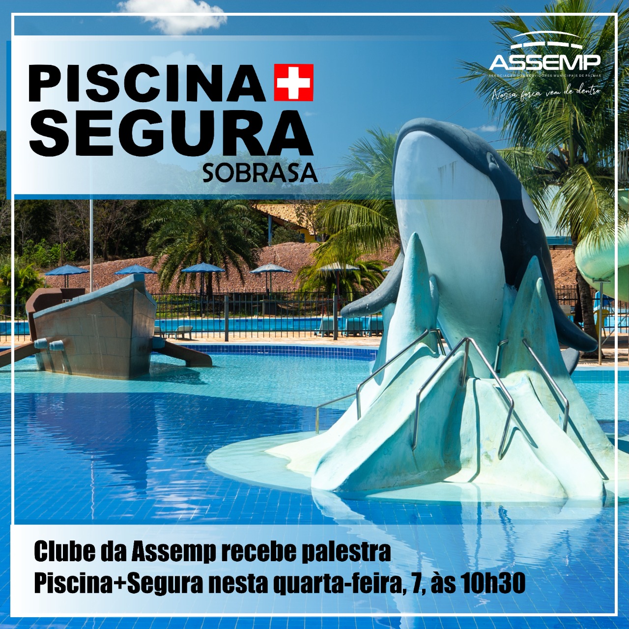 PISCINAS DO ASSEFACRE CLUBE DE CAMPO ABREM NO PRÓXIMO FINAL DE SEMANA  (30.09 E 01 DE OUTUBRO/2023). – ASSEFACRE